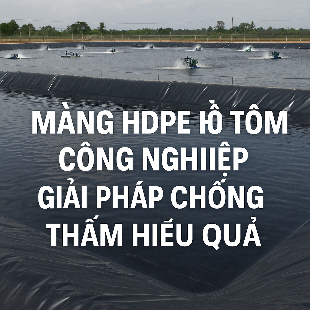 Màng HDPE Hồ Tôm Công Nghiệp
